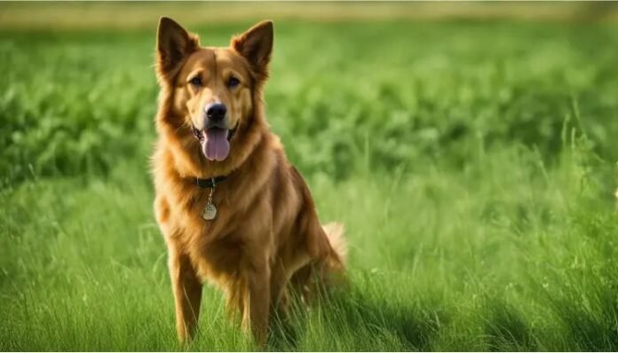 German Shepherd Golden Retriever mix