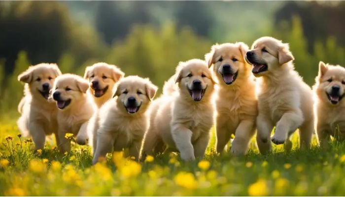 German Shepherd Golden Retriever mix puppy